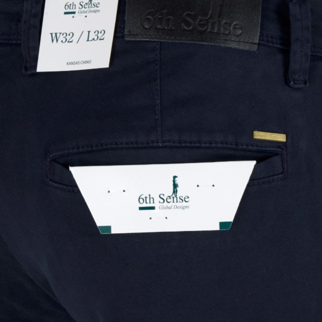 6th Sense Chinos | Kansas Navy