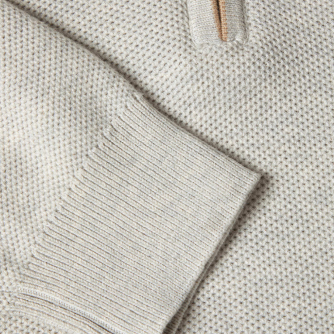 Benetti Half-Zip Knitwear | Dawson Stone