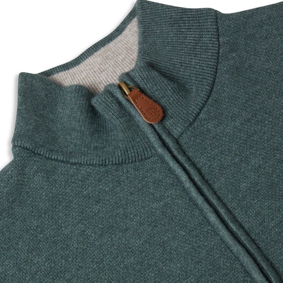 Benetti Half-Zip Knitwear | Quinn Sage