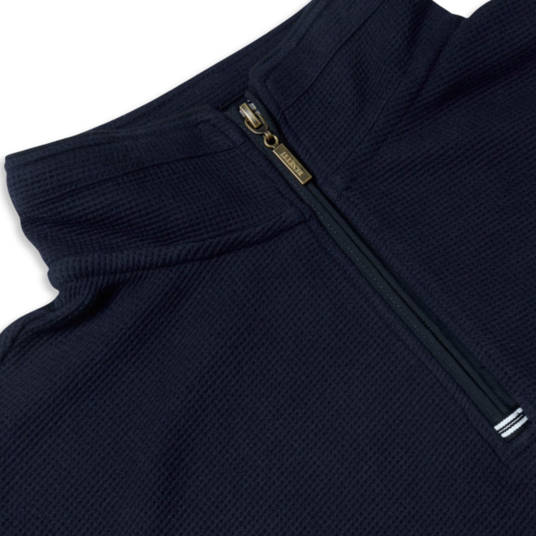Benetti Half-Zip Sweatshirt | Walter Navy