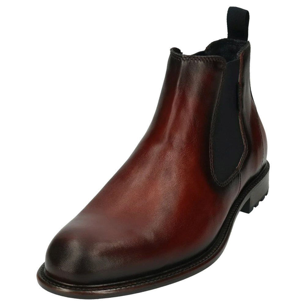 Bugatti Slip On Chelsea Boot | Bonifacio Mid Brown