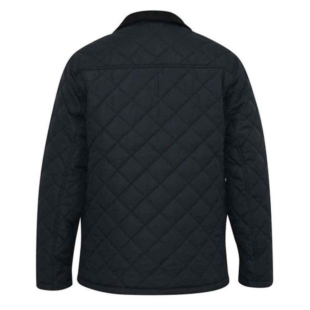 D555 Quilted Jacket - Black
