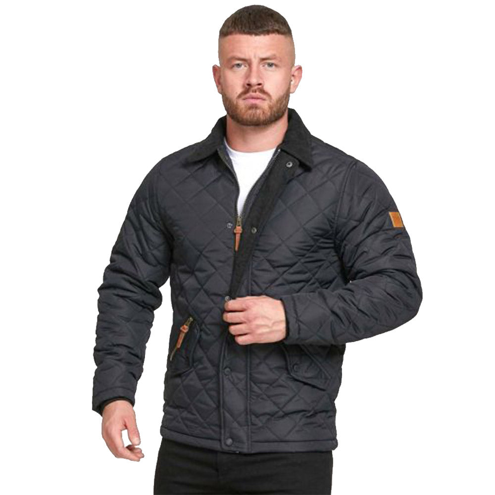 D555 Quilted Jacket - Black