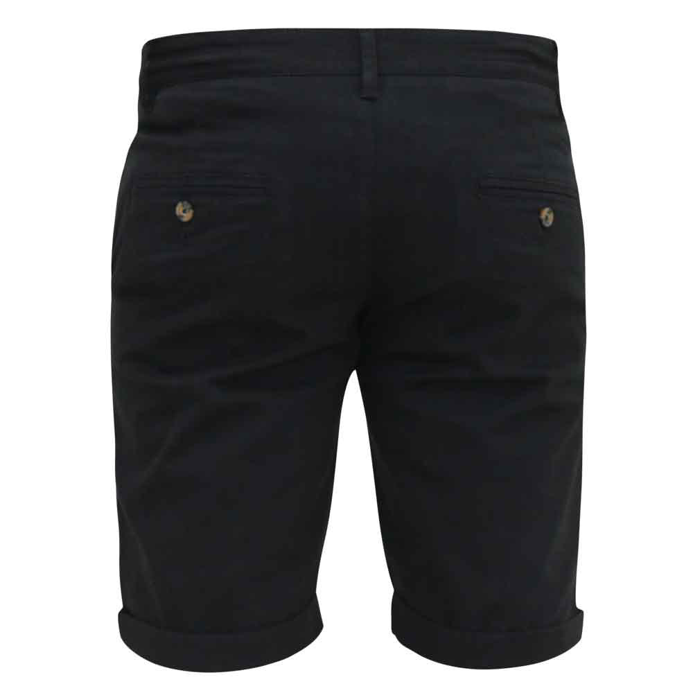 D555 Stretch Chino Shorts - Black
