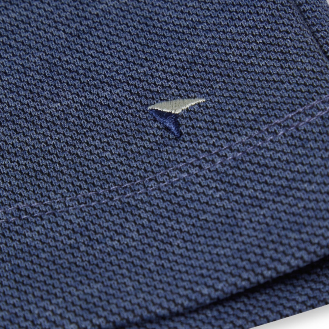 DG Drifter Long-Sleeve Polo | Blue/Navy