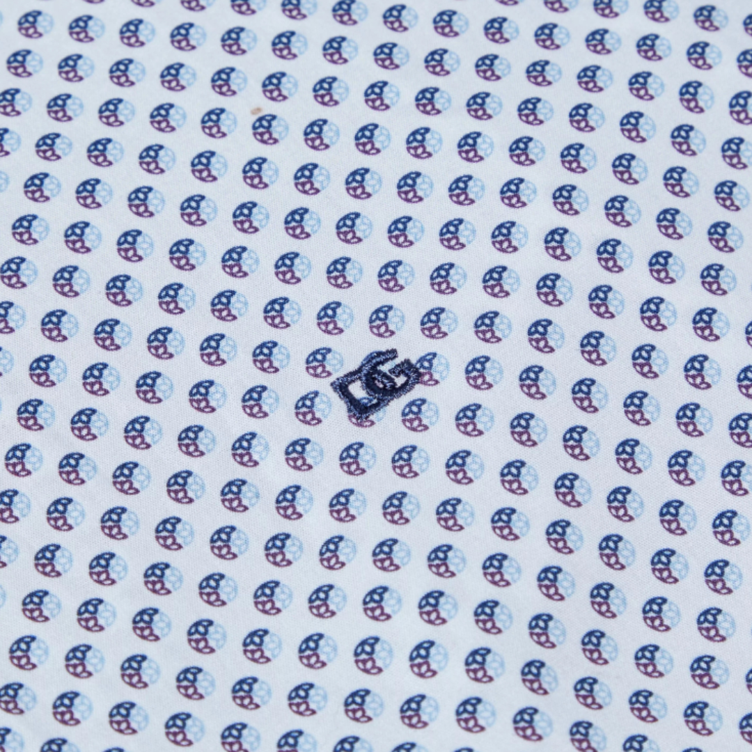 Drifter Long Sleeve Casual Shirt | Blue & White