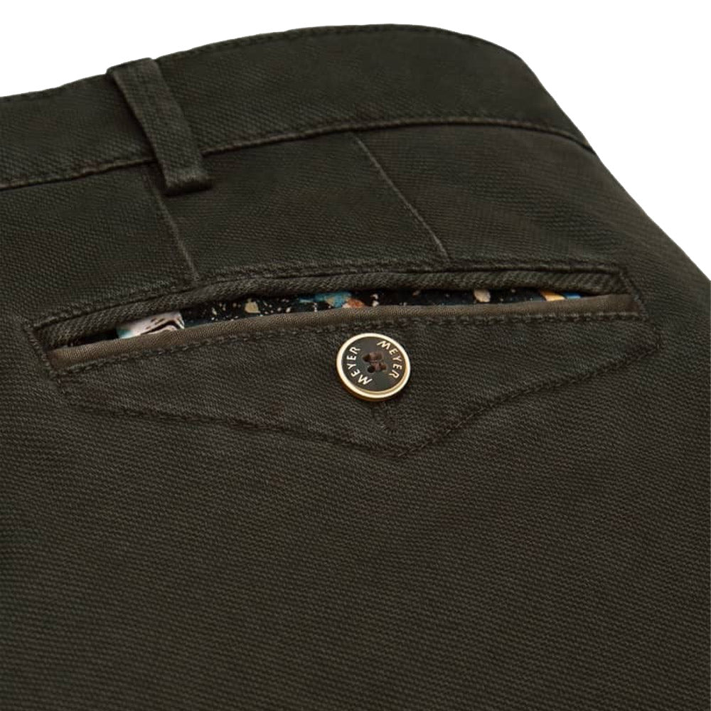 Meyer Fine Micro Chino | Chicago Laurel Green