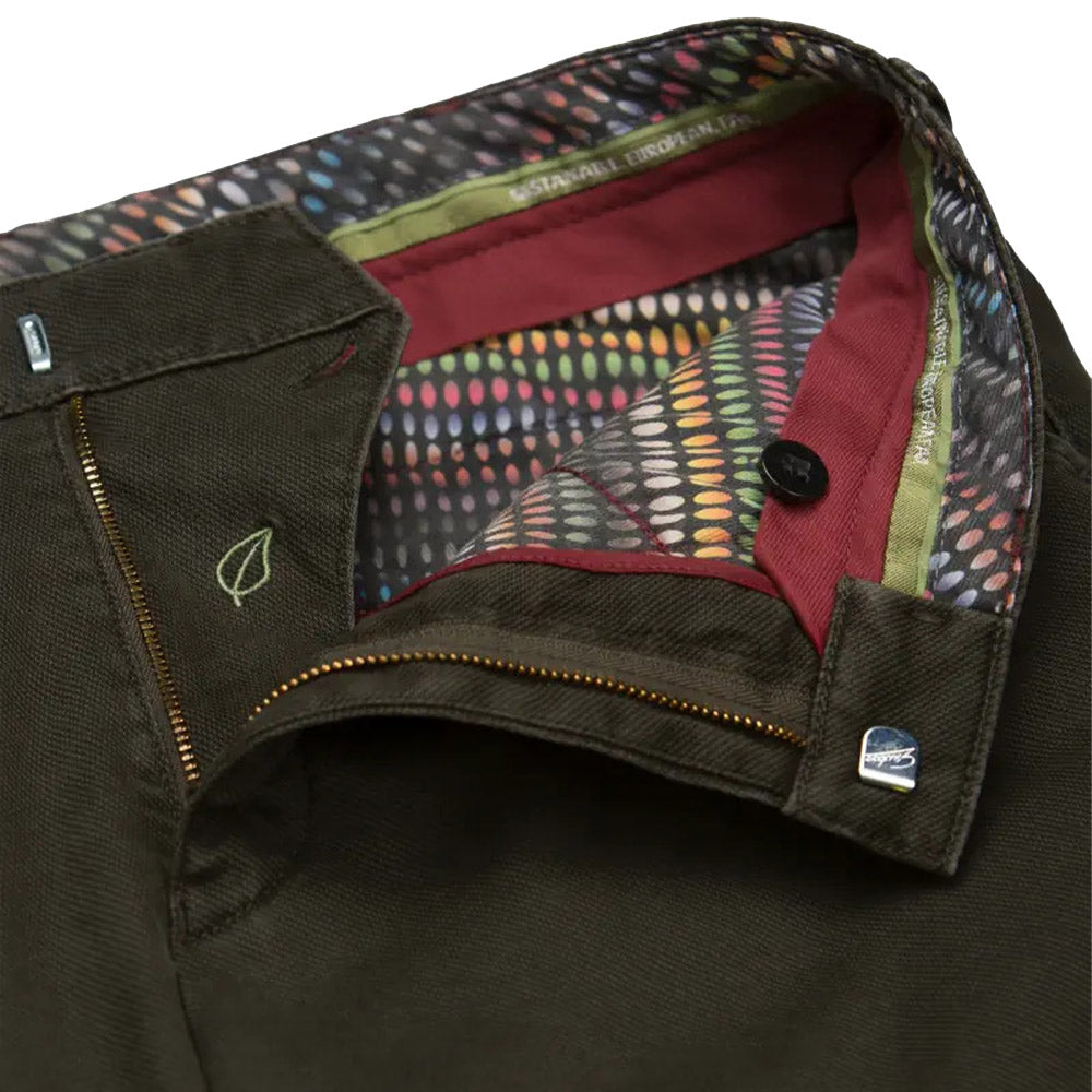 Meyer Fine Micro Chino | Chicago Laurel Green