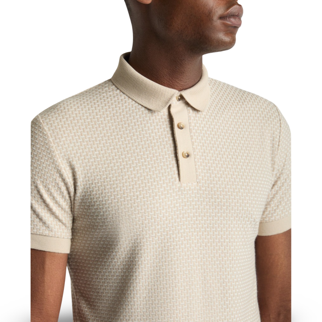 Remus Uomo Polo Shirt | Sand Weave