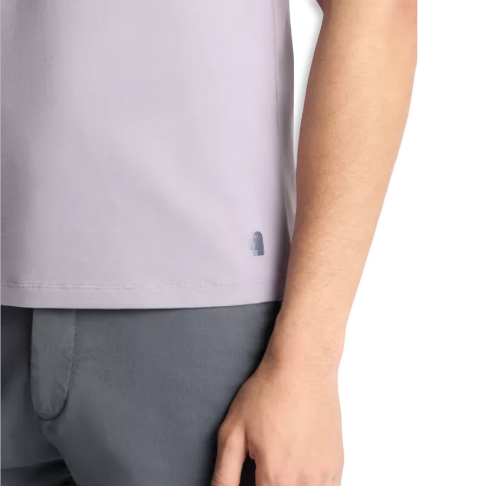 Remus Uomo Stretch Cotton Tee | Lilac