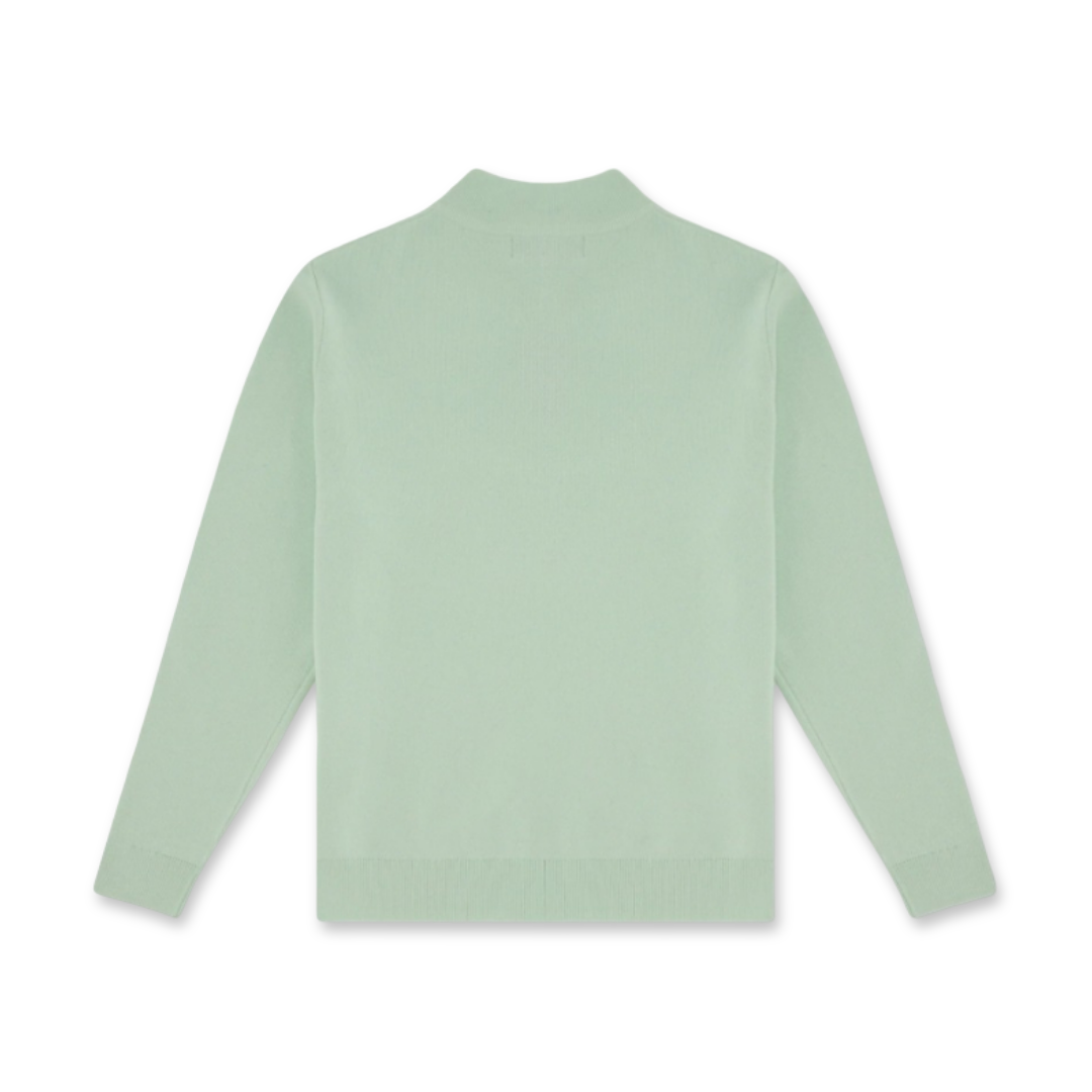 Walker & Hunt Half-Zip | Light Green