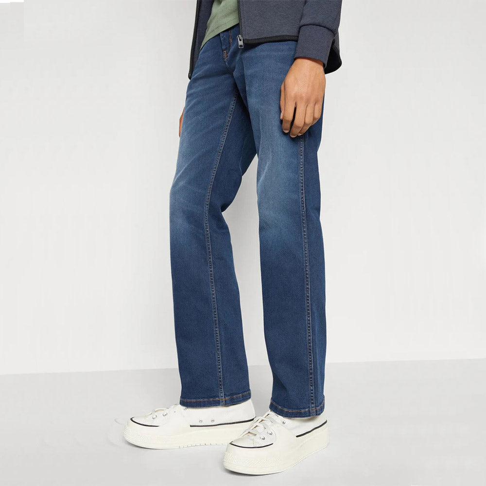 Wrangler Bootcut Jeans | Horizon Freehand Blue