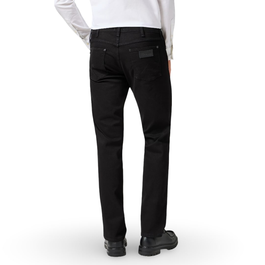 Wrangler Greensboro Stretch Jeans | Deep ink Black