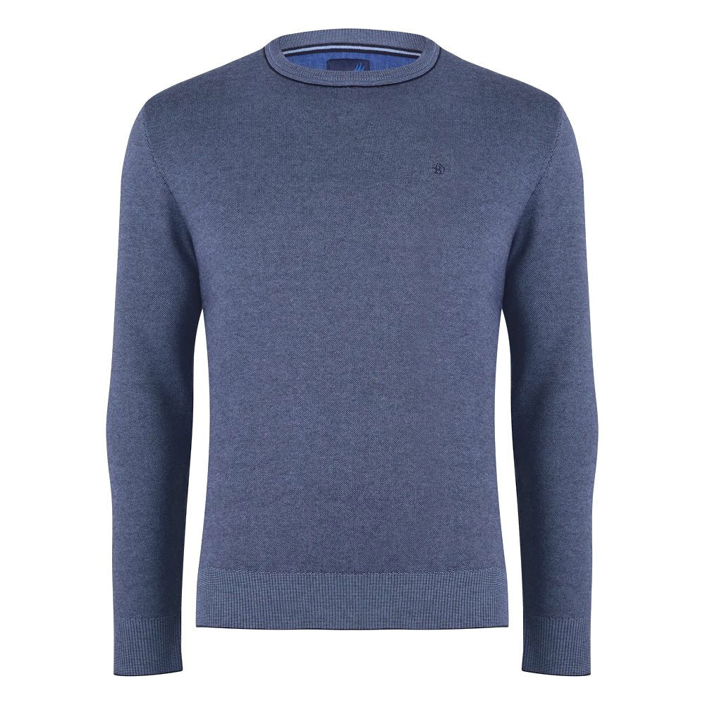 Benetti Crew Knit | Carson Smoke