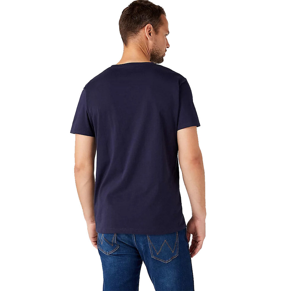 Wrangler Tee | Frame Logo Navy
