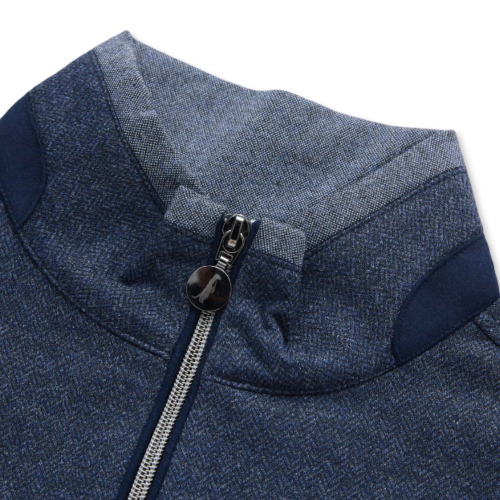 6th Sense Half-Zip | Herringbone Eclipse