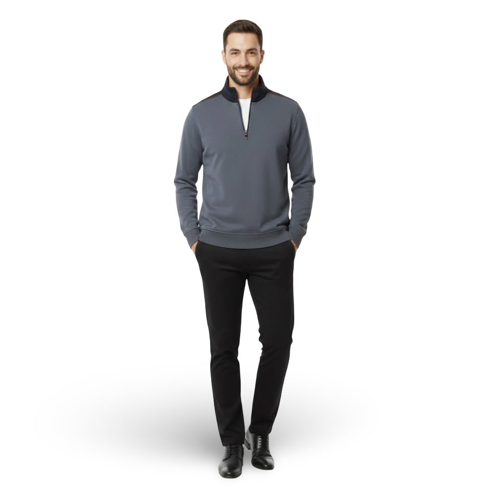 6th Sense Hybrid Half-Zip | Quinn Turbulence