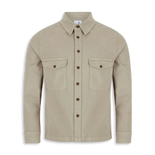 6th Sense Twill Overshirt | Dark Khaki