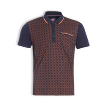 Arthur & Russel Polo | Walter Navy/Orange