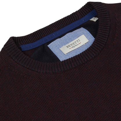 Benetti Crew Neck Knitwear | Brosna Bordo