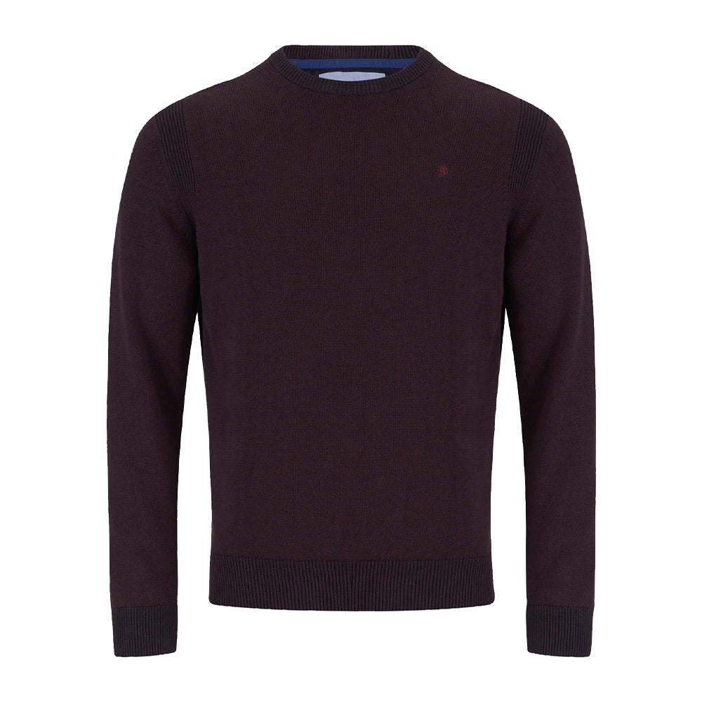 Benetti Crew Neck Knitwear | Brosna Bordo