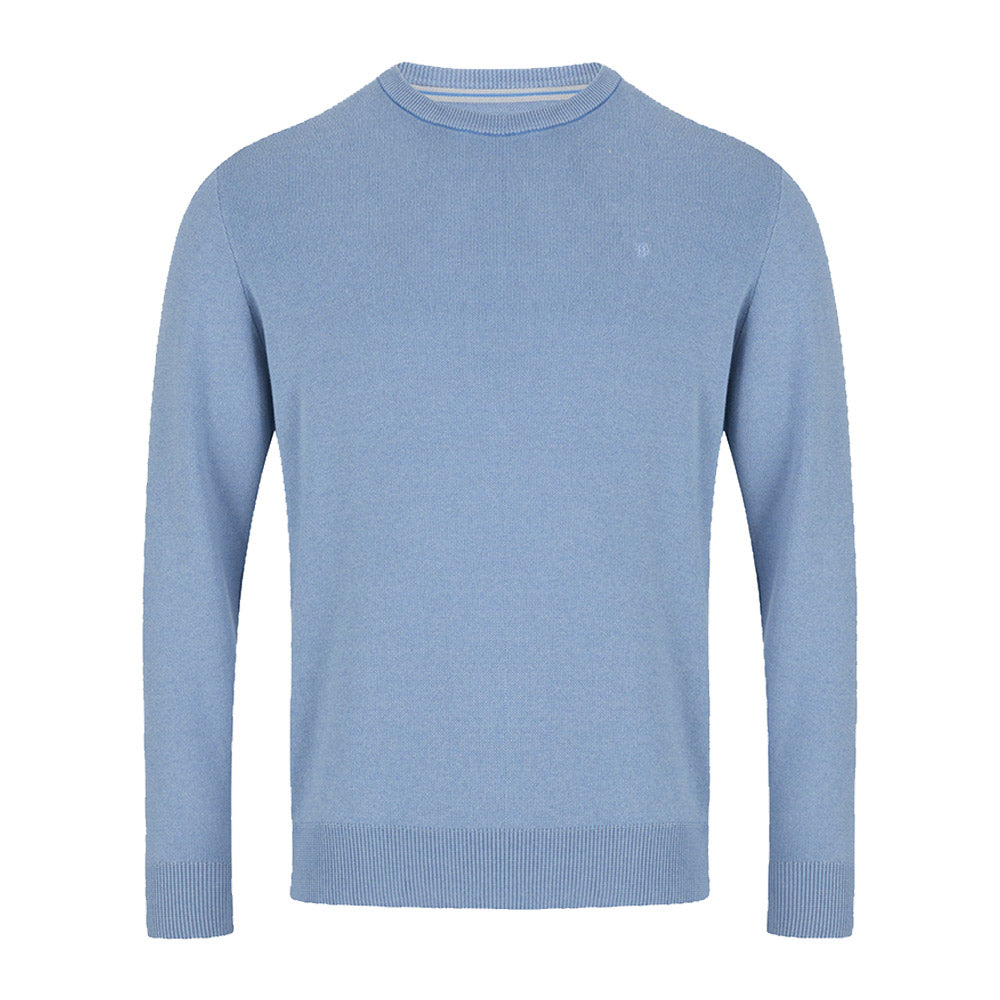 Benetti Crew Neck Knitwear | Gale Aegon Blue