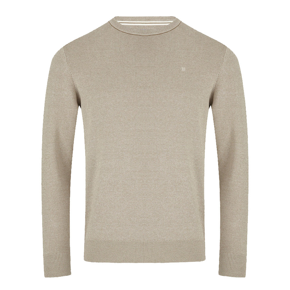 Benetti Crew Neck Knitwear | Gale Sand