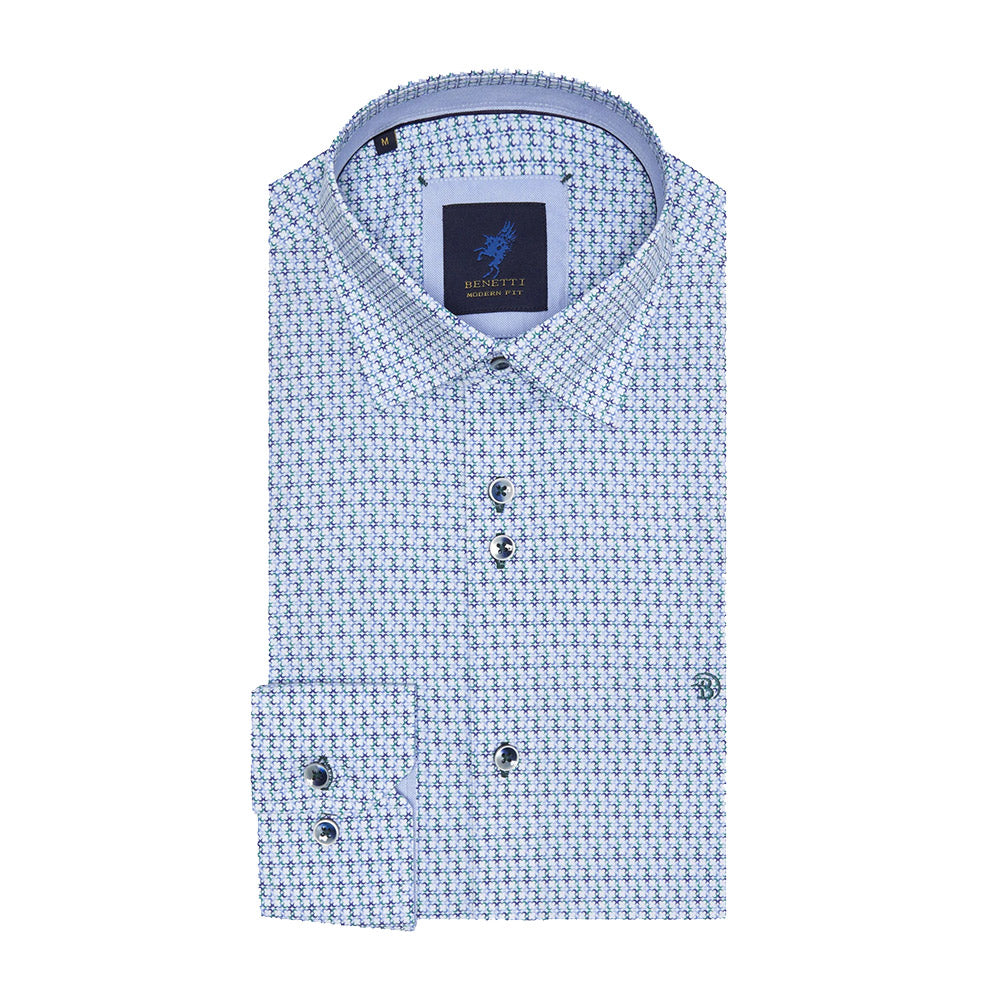 Benetti Casual Long Sleeve Shirt | Stephen Green