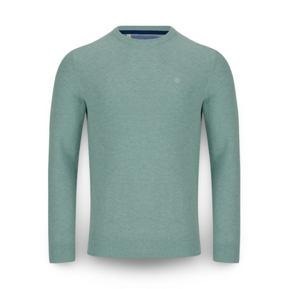 Benetti Crew Knit | Dawson Sage