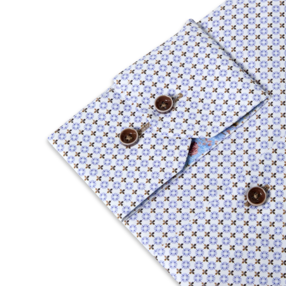 Benetti Casual Shirt | London Coffee