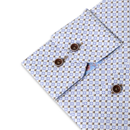 Benetti Casual Shirt | London Coffee
