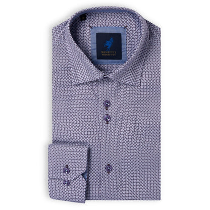 Benetti Casual Shirt | Maddison Plum