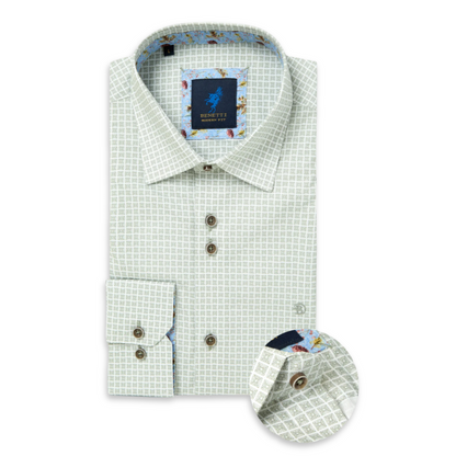 Benetti Casual Shirt | Naples Sage
