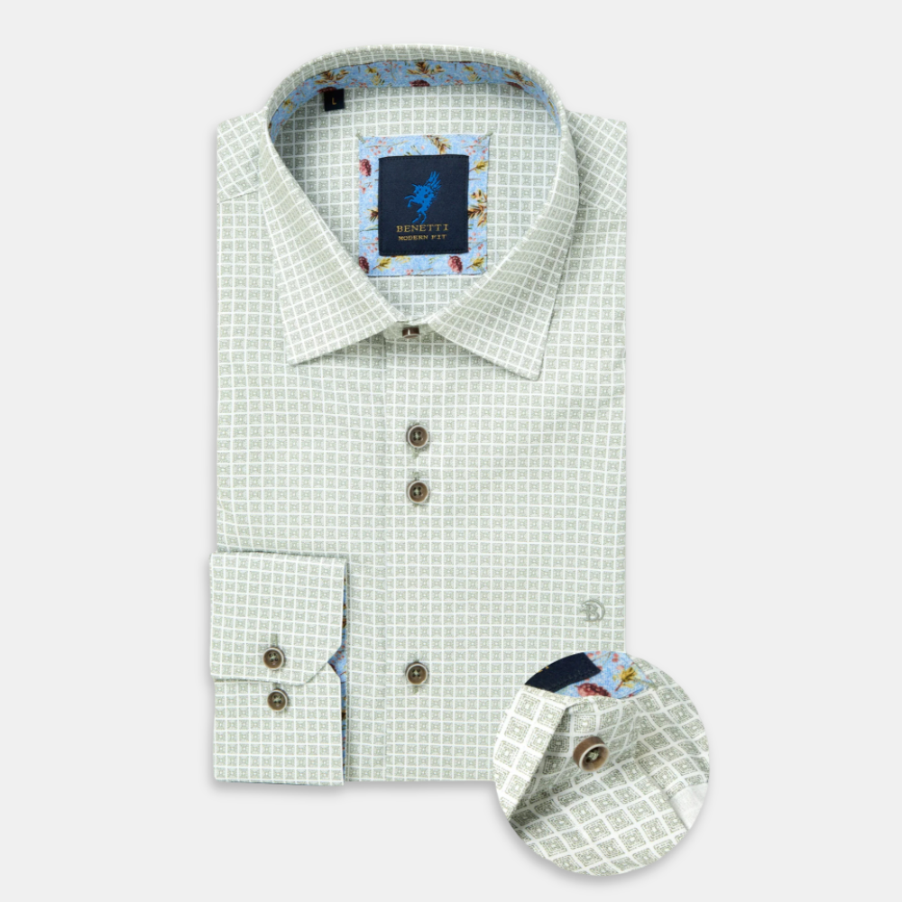 Benetti Casual Shirt | Naples Sage