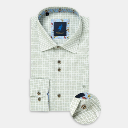 Benetti Casual Shirt | Naples Sage