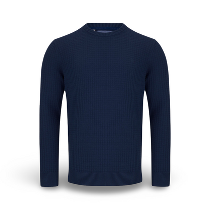 Benetti Crew Knit | Ellis Indigo