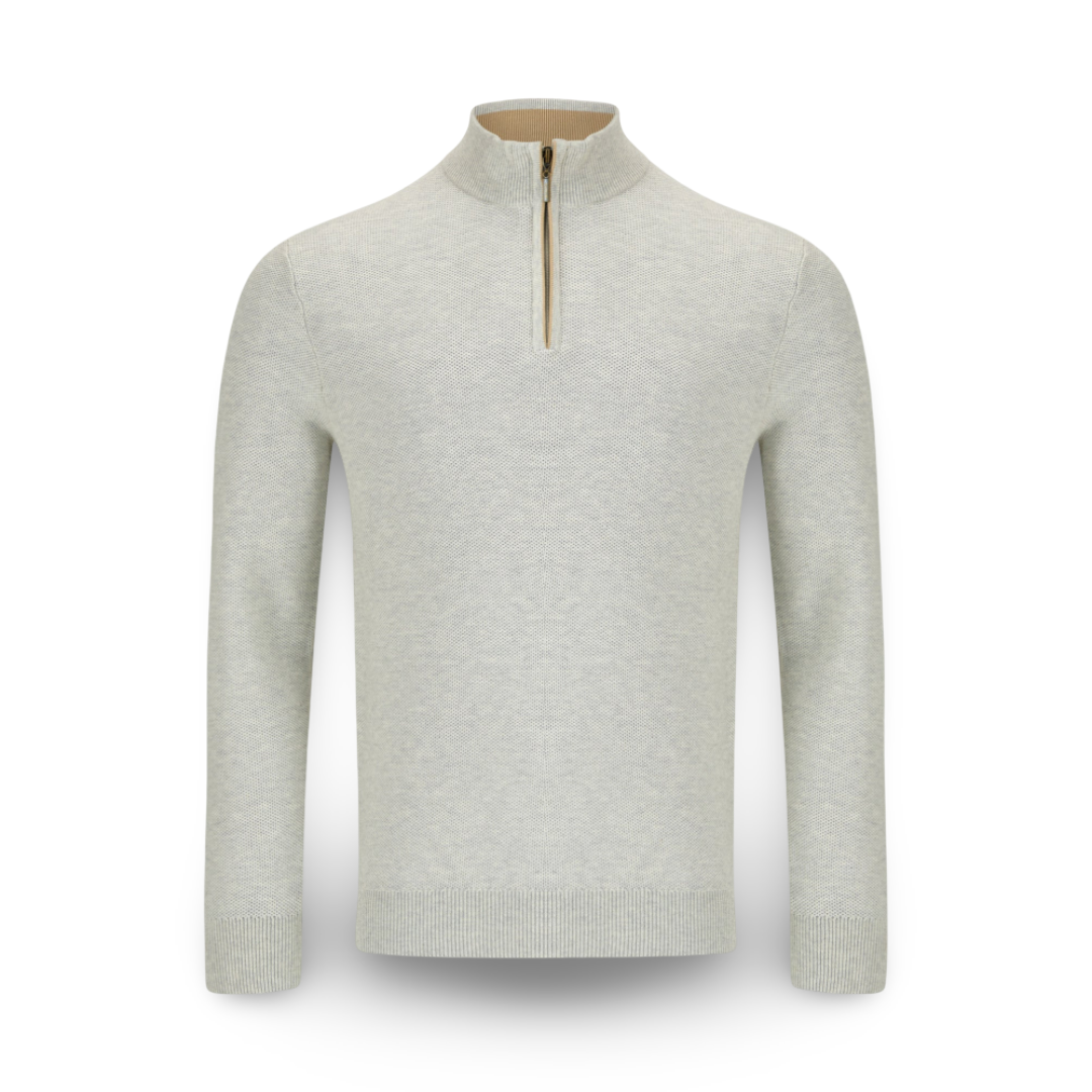 Benetti Half-Zip Knitwear | Dawson Stone