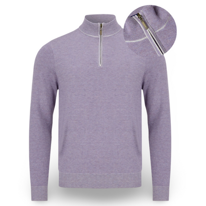 Benetti Half-Zip Knit | Julius Lilac