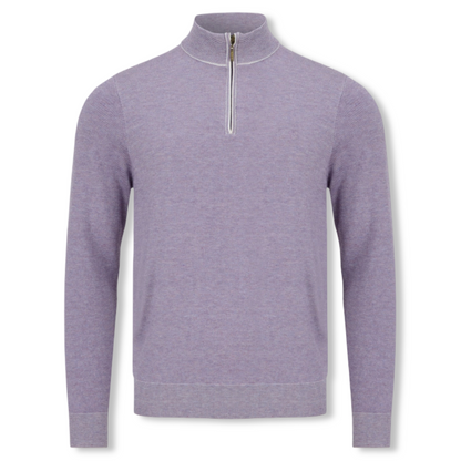 Benetti Half-Zip Knit | Julius Lilac