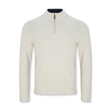 Benetti Half-Zip Knit | Quinn Stone