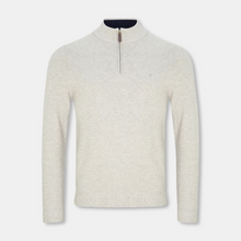 Benetti Half-Zip Knit | Quinn Stone