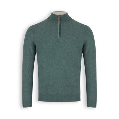 Benetti Half-Zip Knitwear | Quinn Sage
