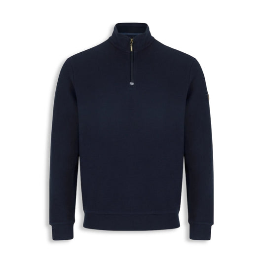 Benetti Half-Zip Sweatshirt | Walter Indigo