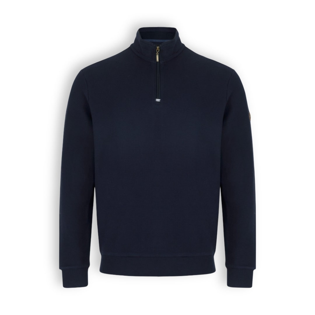 Benetti Half-Zip Sweatshirt | Walter Navy