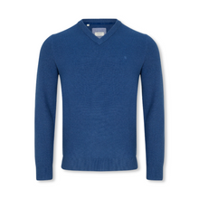 Benetti V-Neck Knit | Quinn Indigo