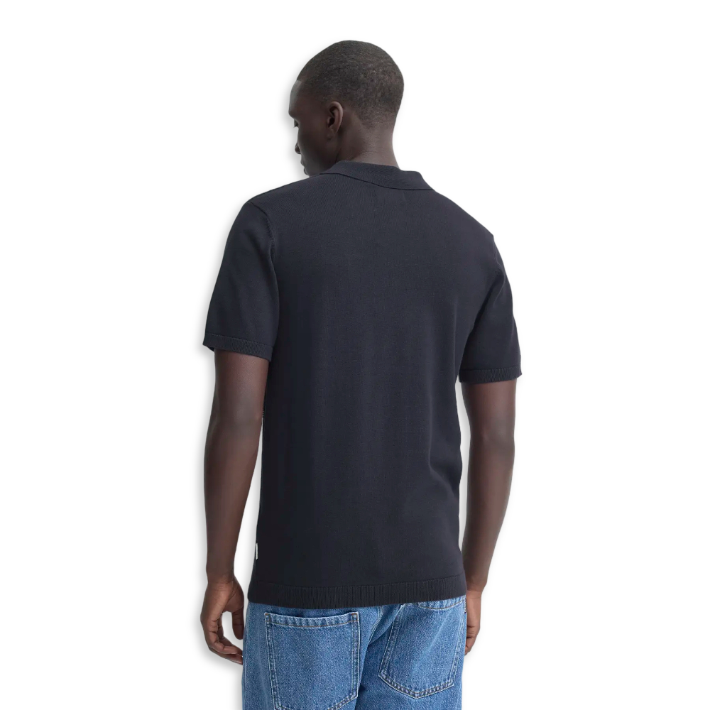 Blend Knitted Polo | Navy