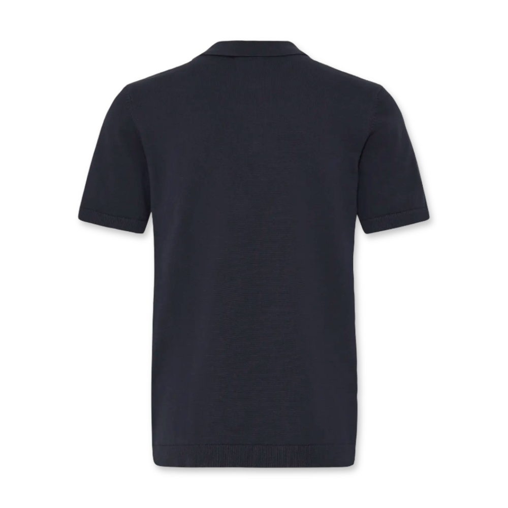 Blend Knitted Polo | Navy