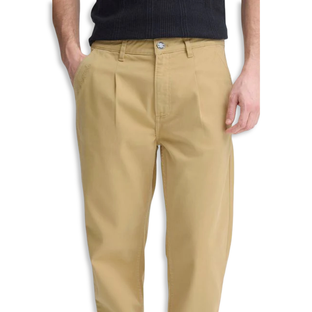 Blend Loose Twill Chinos | Malvin Beige
