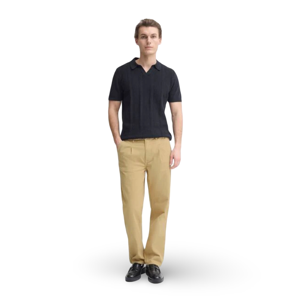 Blend Loose Twill Chinos | Malvin Beige