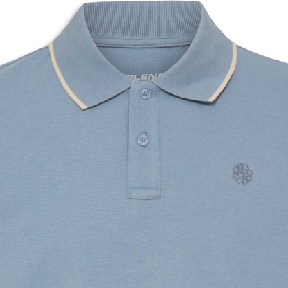 Blend Polo Shirt | Muted Blue